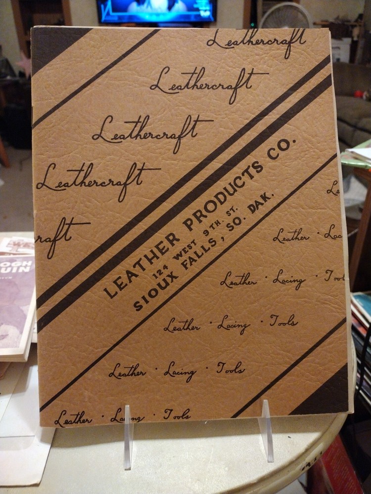 LEATHERCRAFT 1951 CATALOG SUPPLEMENT with Order Sheet & Insert