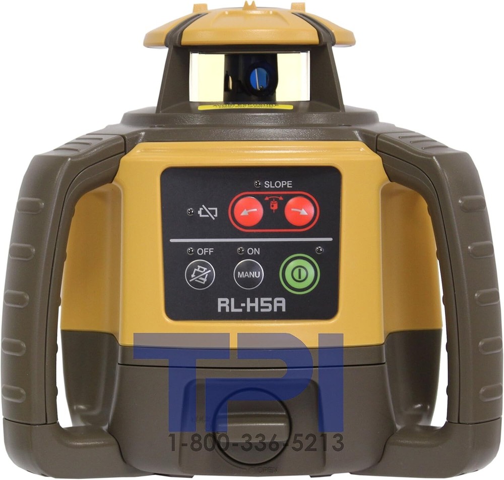 Topcon RL-H5A Laser Leveling Kit with Sensor & Case - Easy, Durable, Reliable