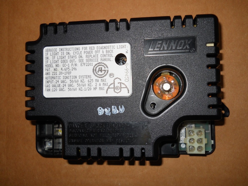 New OEM Lennox Pulse Ignition Control Board GC-1 87F2201
