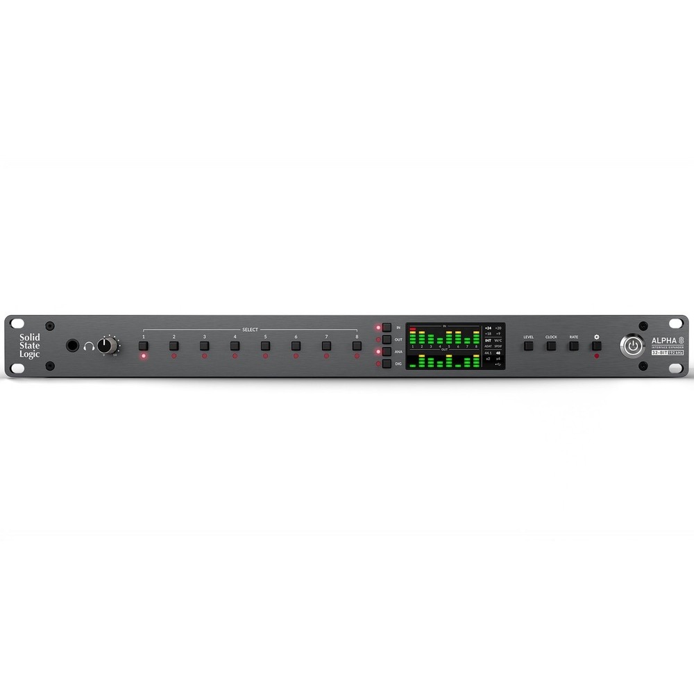 Solid State Logic SSL Alpha 8 8-in/8-out Professional-Grade AD/DA Converter