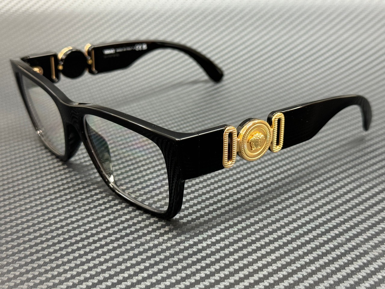 VERSACE VE3368U GB1 Black Men's 53 mm Eyeglasses