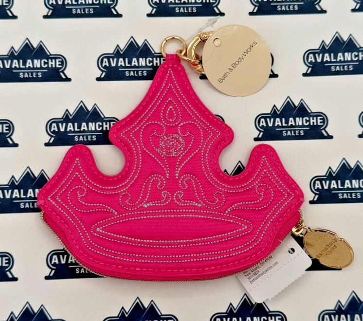 NEW Bath & Body Works Disney Princess Aurora Coin Purse Pink Sleeping Beauty