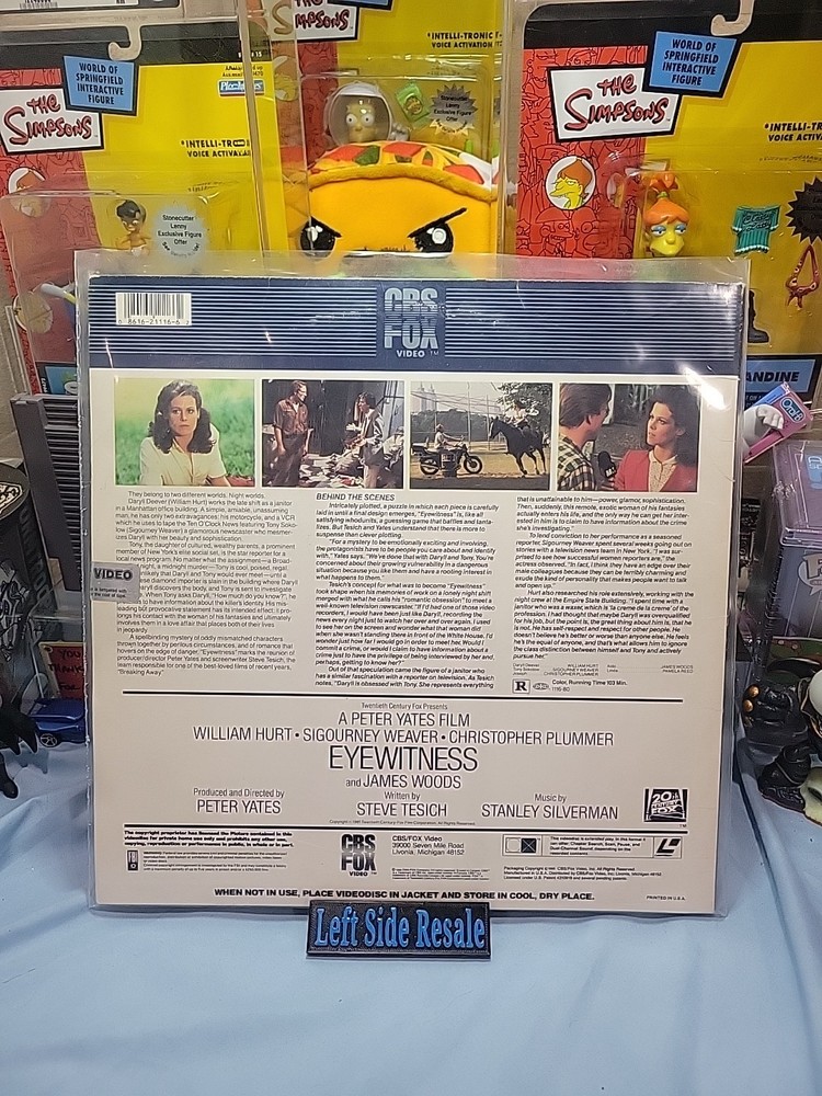 Eyewitness ( Laserdisc )