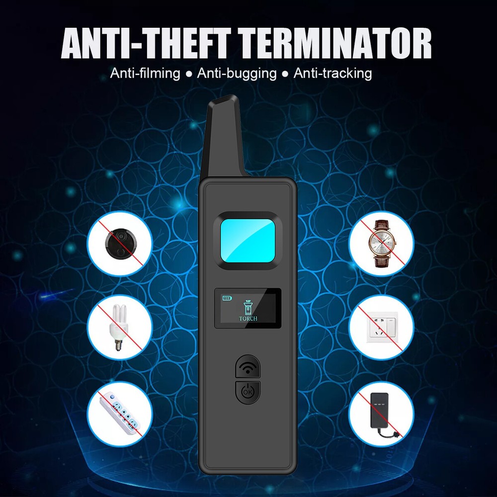 Detector Anti Spy Bug Detector GPS Tracker Finder Scanner Device Hidden Camera