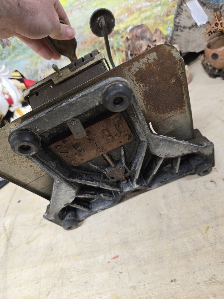 Early Antique Lightning Check Writer