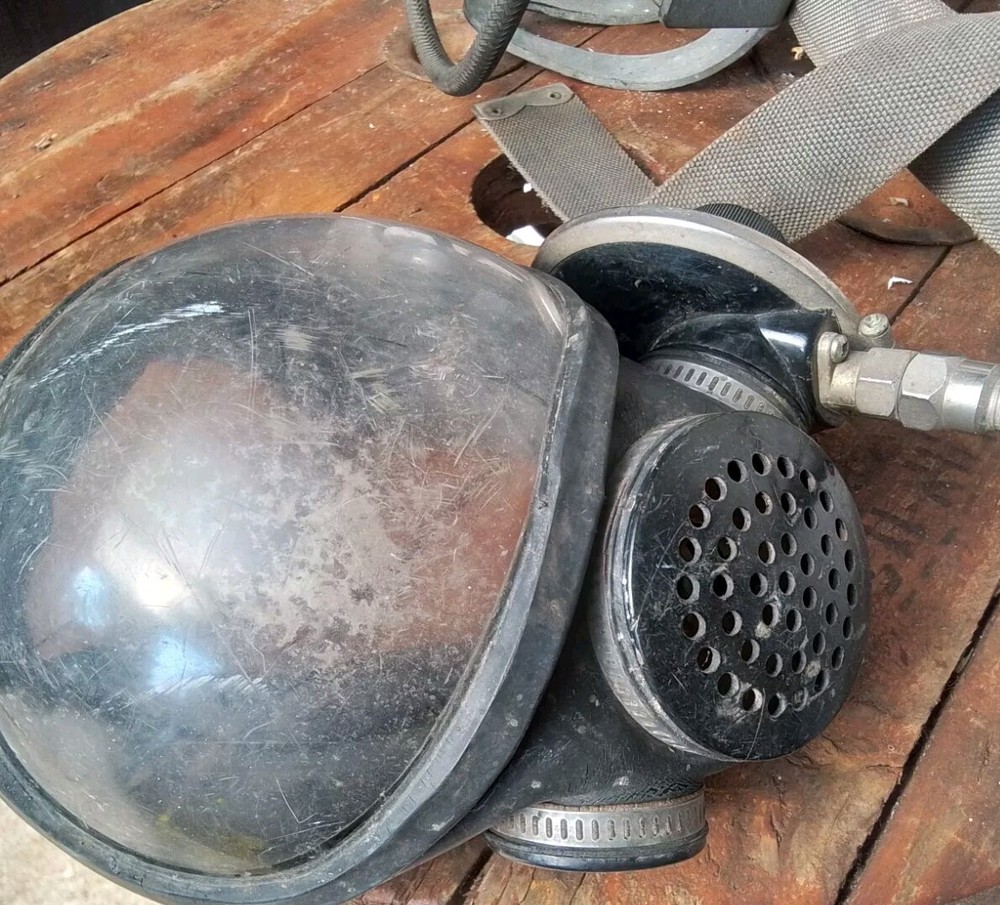 Vintage Firemans Mask