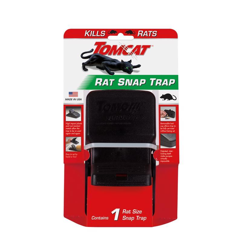 Victor M154 Rat Trap – Patented Interlocking Teeth for Effective Rodent Control