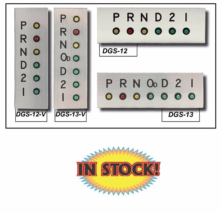 Dakota Digital DGS-12 - Horizontal LED Indicator without Overdrive