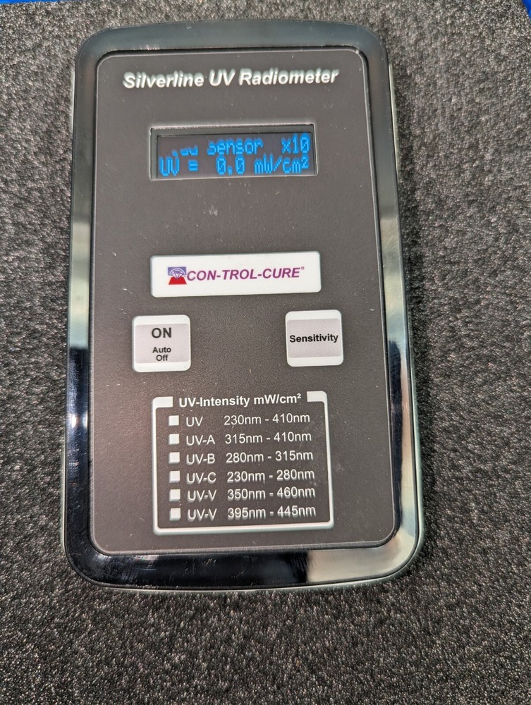 Con-Trol-Cure Silverline UV Radiometer.... no probe