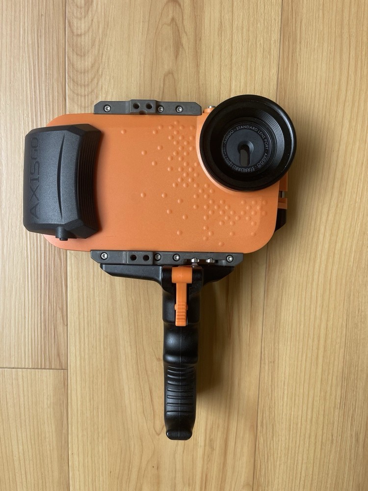 Aquatech AxisGO Underwater Housing with Piston Grip for iPhone 7 Plus
