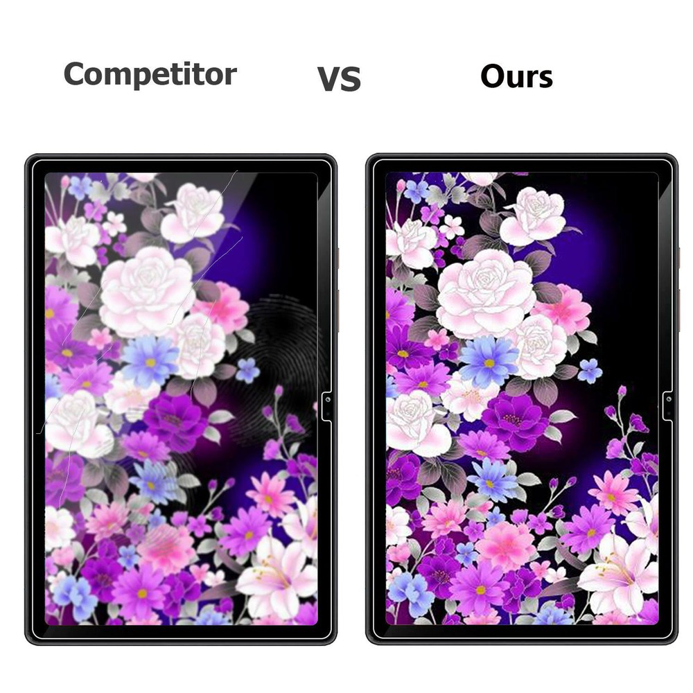 2X Teclast M40Plus Android 13 Tablet 10.1" Tempered Glass Screen Protector Cover