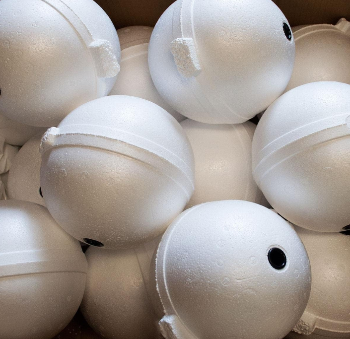 Styrofoam Ball Float