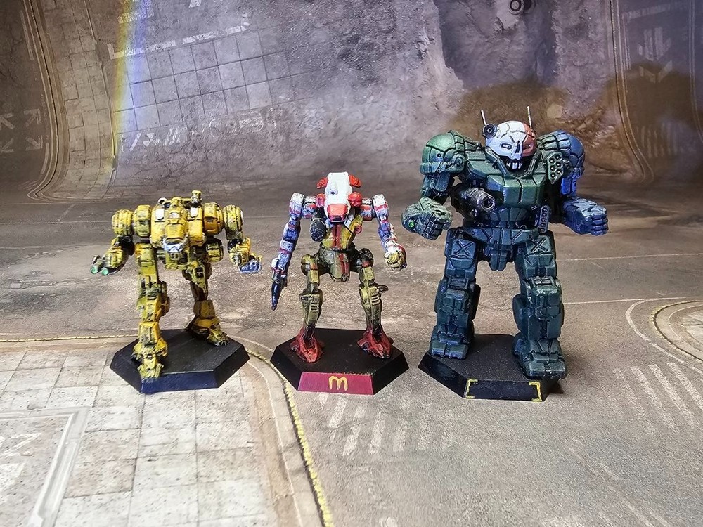 Battletech Hatchetman HCT-8S Painted Miniature