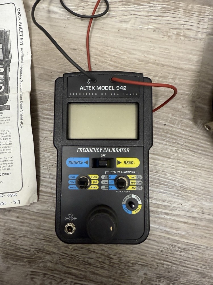 Altek 942 Frequency Calibrator, BR
