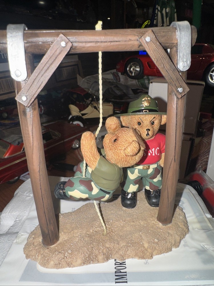 Marine Corps Boot Camp Bears Collection  Learning The Ropes
