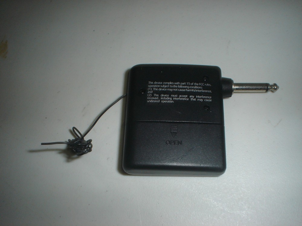Singing Machine R-107 Microphone Wireless Remote Receiver VGUC