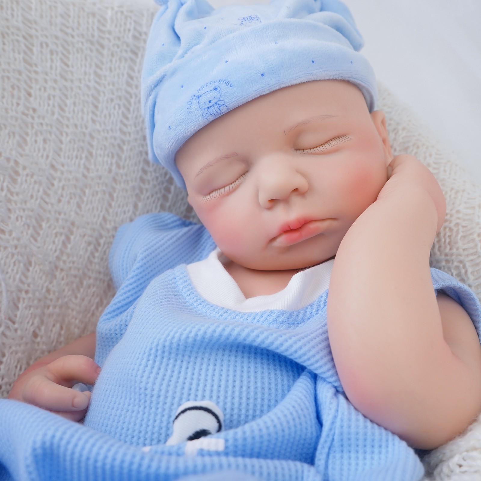 52cm Reborn doll, silicone doll, handmade, crafts, children's toys,gifts