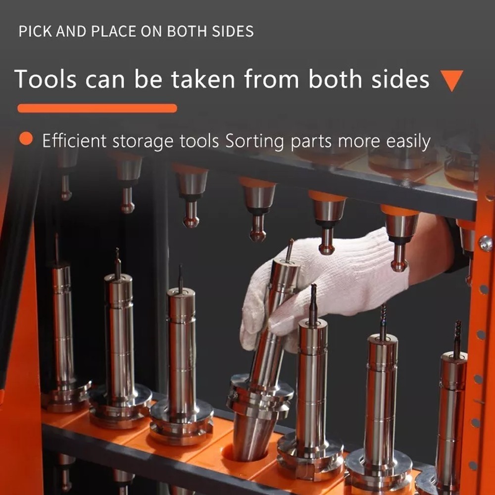 CNC CAT40 tool handle management rack, vertical drawer storage, large capacity