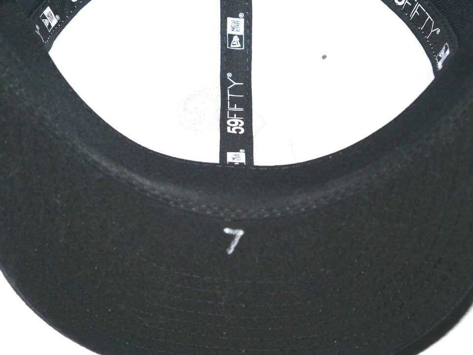 ARDEN PABST GAME WORN USED SIGNED OFFICIAL GWINNETT STRIPERS NEW ERA HAT CAP