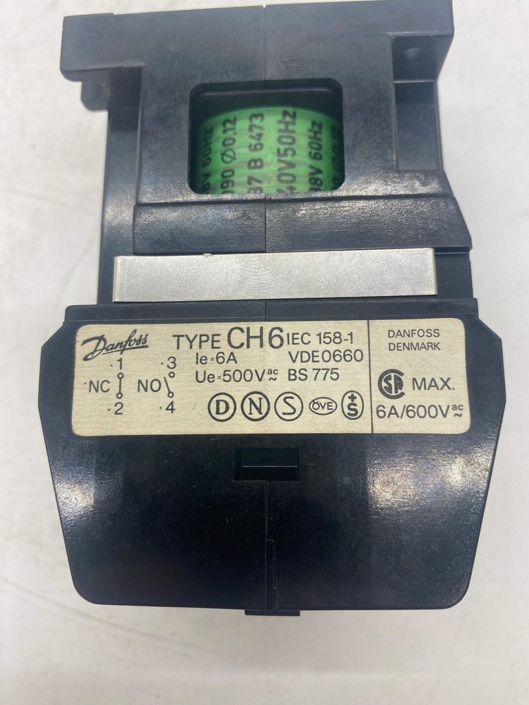 Danfoss 37B0160 Type CH6 6A Contactor (Open Box)