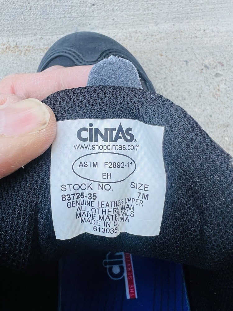 Cintas Work Shoes Size 7