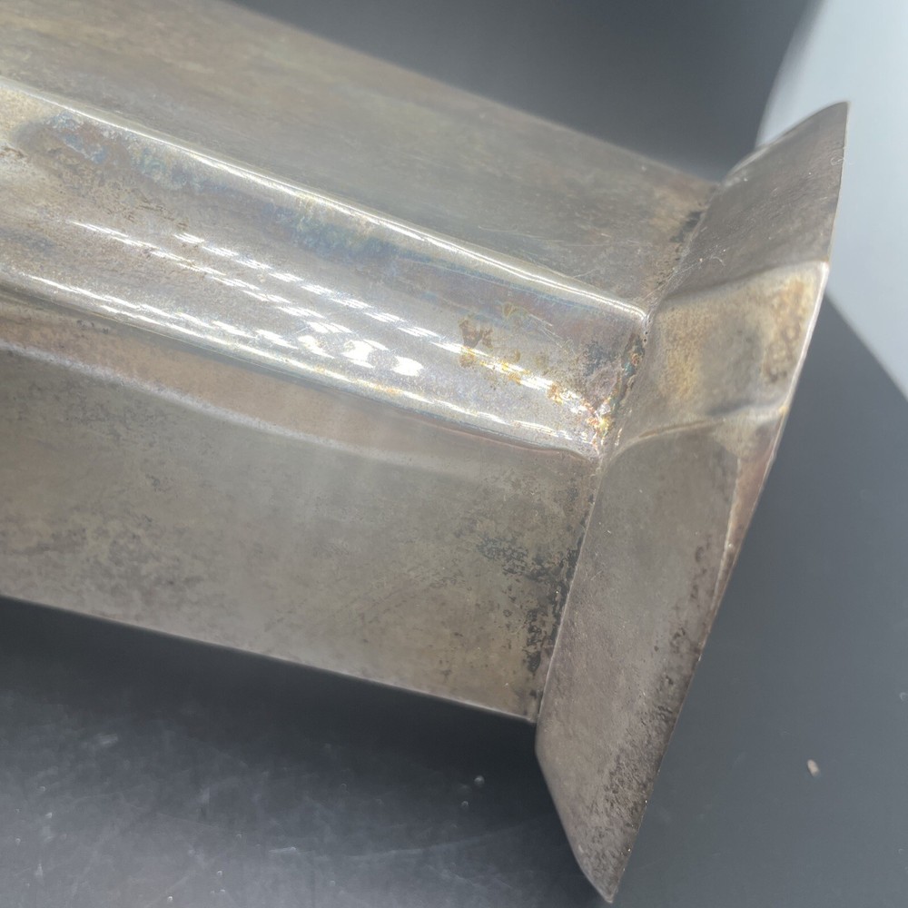 Decorative Silverplate Pitcher 9” Vintage