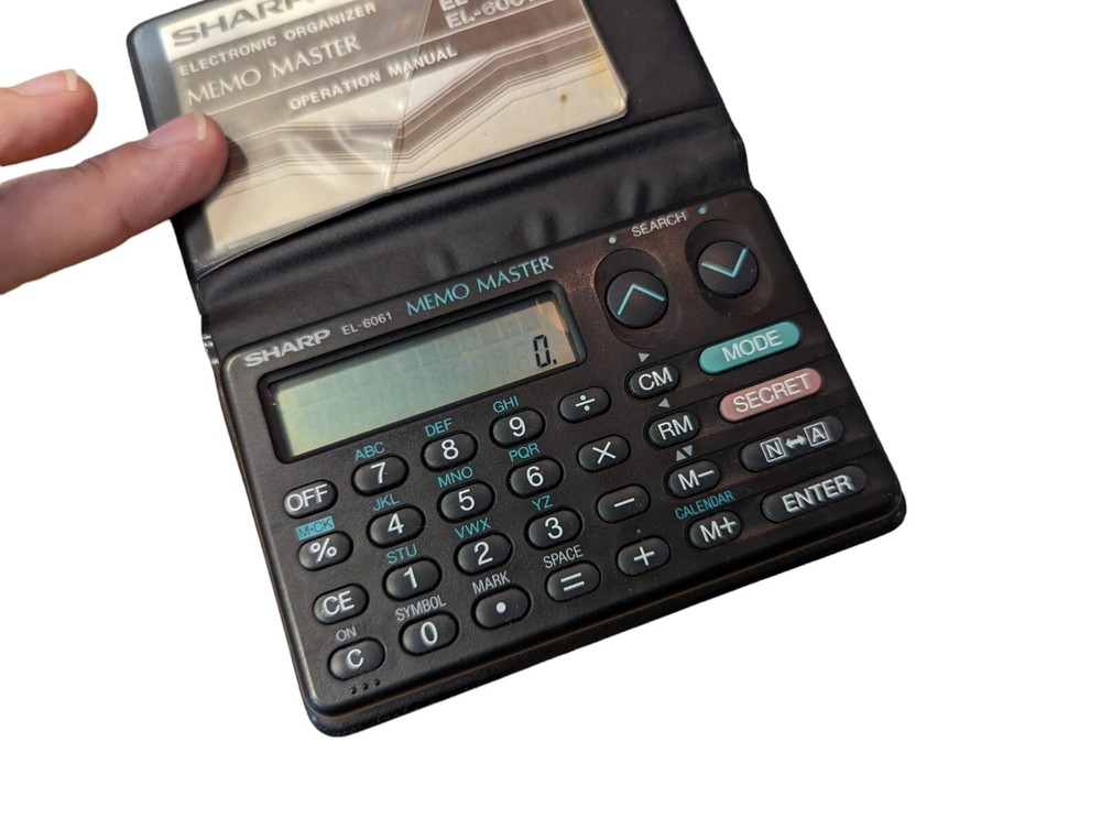 SHARP Memo Master EL-6061 Case