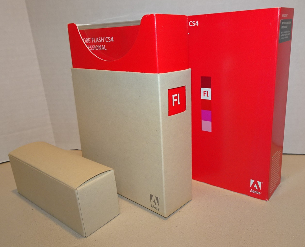 ADOBE FLASH CS4 PROFESSIONAL, Adobe Creative Suite 4, WINDOWS, Orig Pkg Serial #