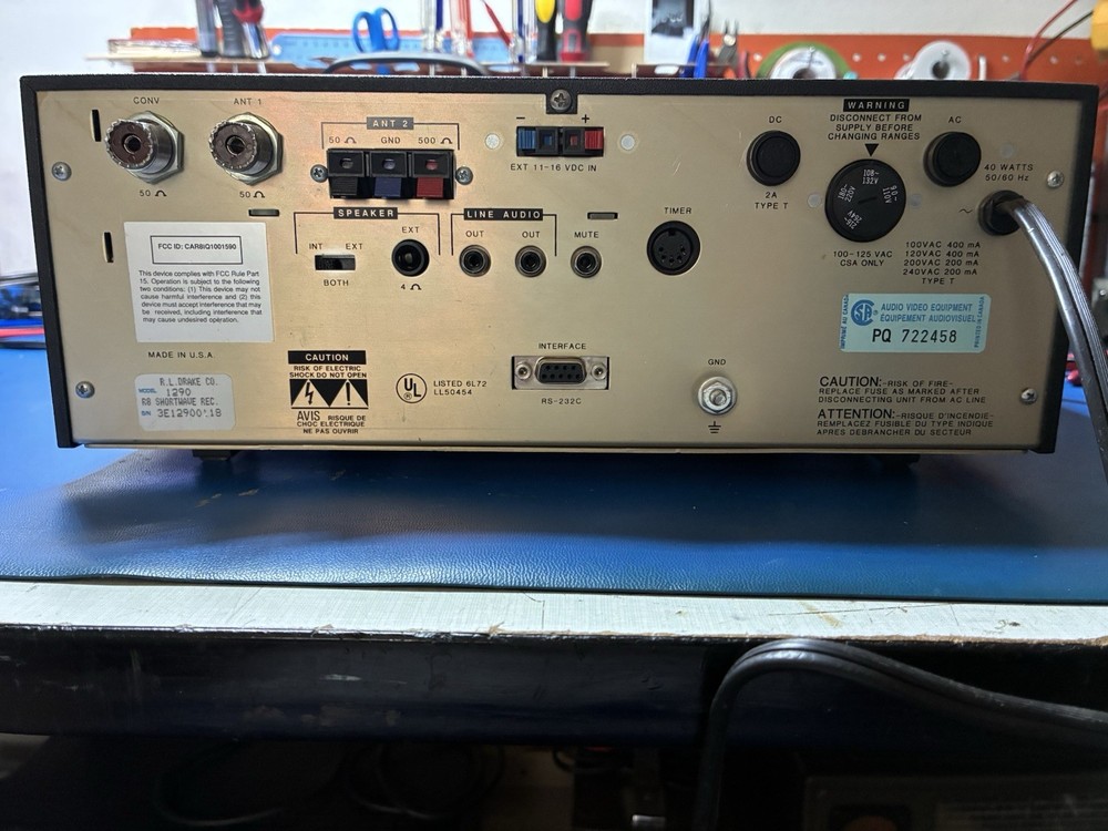 Drake R8 HF Receiver, Working