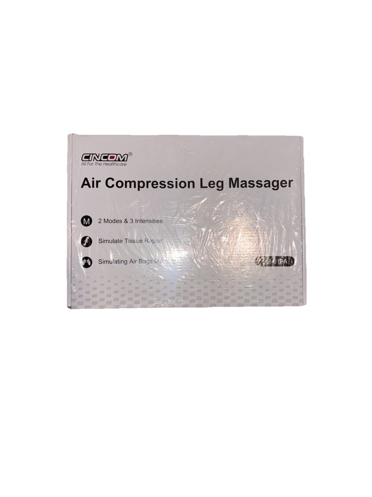 Cincom Air Compression Leg Massager Model CM-018A New