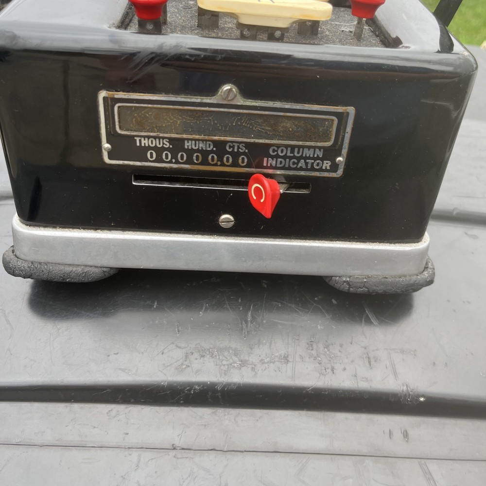 VINTAGE MONARCH LISTING ADDING MACHINE