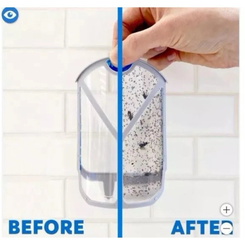 Zevo Flying Insect Trap Starter Kit, 2 Devices + 6 Refills (new)