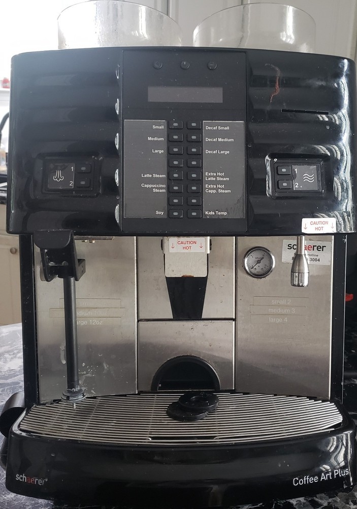 Schaerer Coffee Art Plus Type SCA1-Touchscreen Super Automatic Espresso Machine