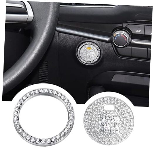 Bling car Engine one Key Start Button Cover one Key Start Stop Switch Button