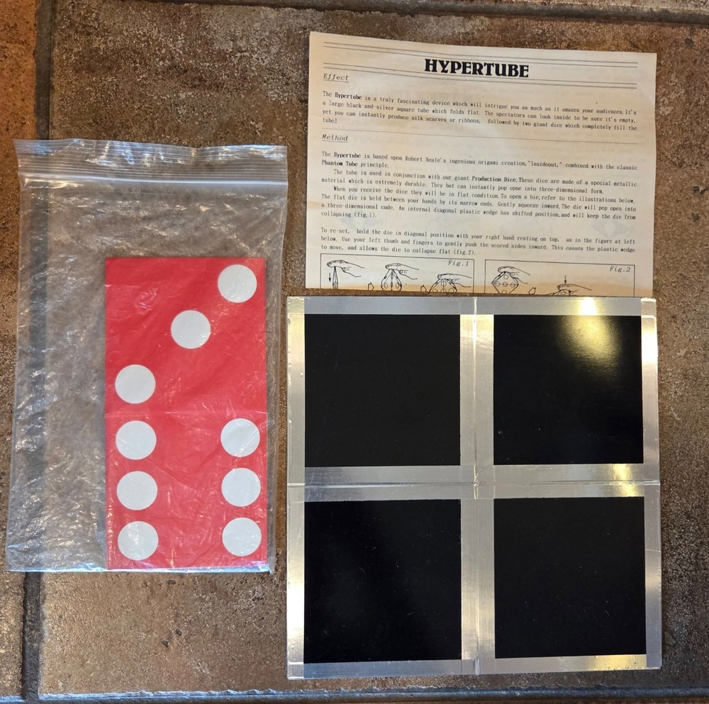 Hypertube Magic Mentalism Tricks