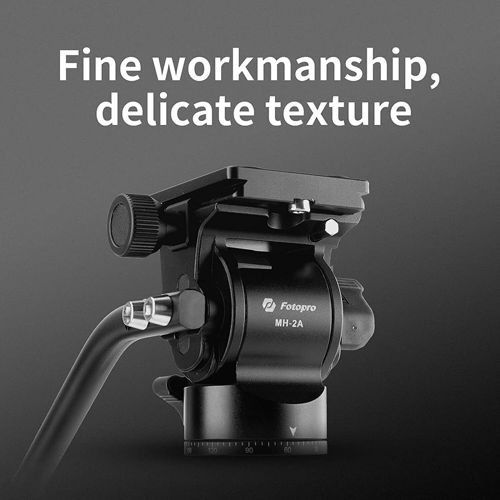 Fotopro MH-2A Fluid Head Tripod Head for Camera
