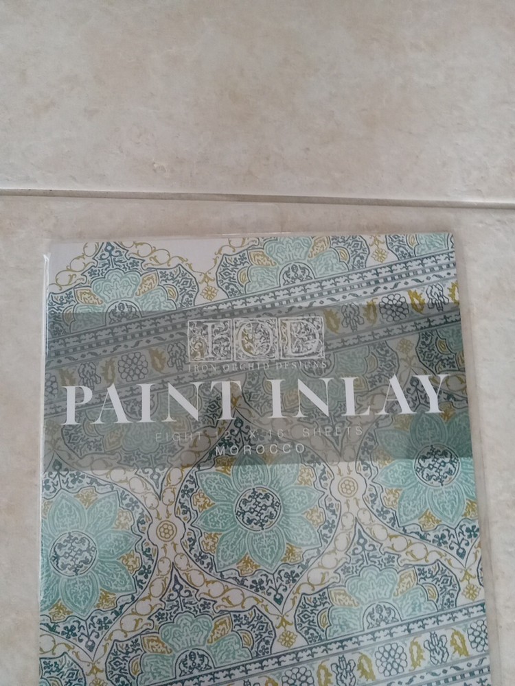 Iron Orchid Designs Paint Inlay "Morocco"