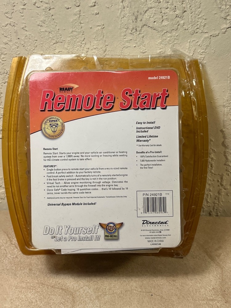 Viper Ready Remote Start System (24921B)