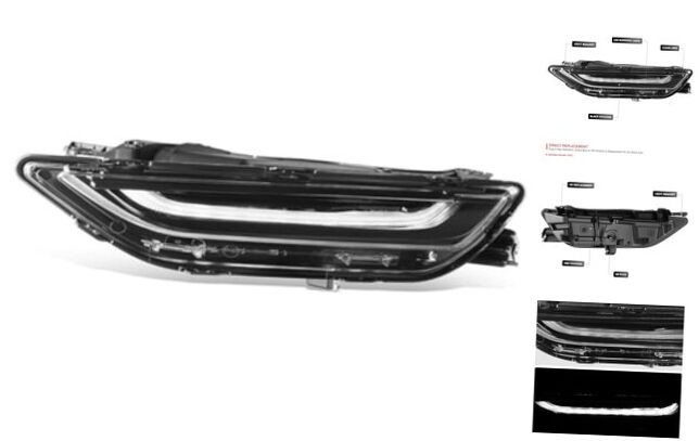 Clear Driver Side Running Light (Left) Compatible With Blazer 2019-2022,