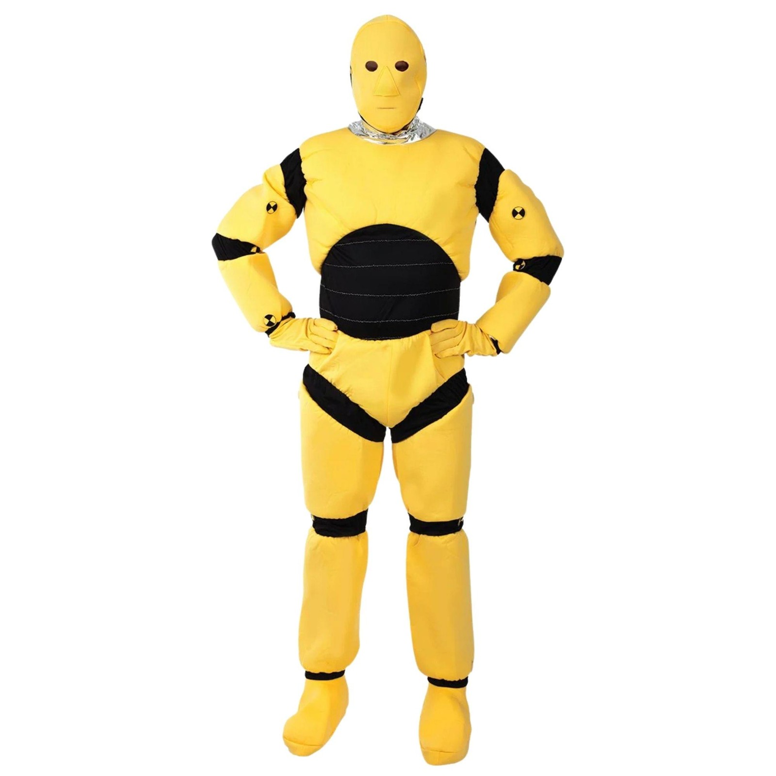 Crash Test Dummy Adult Costume | X-Large