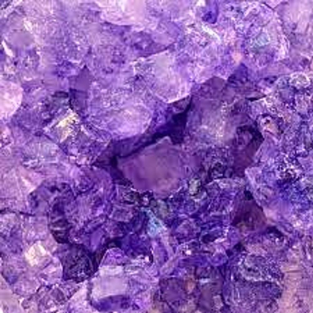 Blue Grape  Rock  Candy Crystals on Strings 1 lb by nuts n more