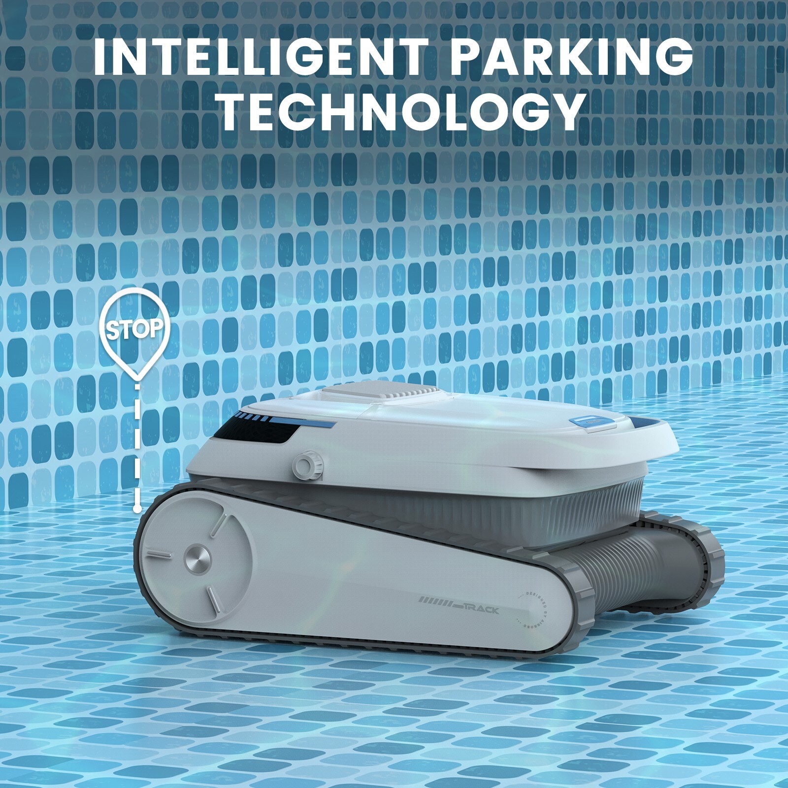 AIRROBO PC10 Cordless Pool Vacuum Robotic Pool Cleaner Wall Climbing