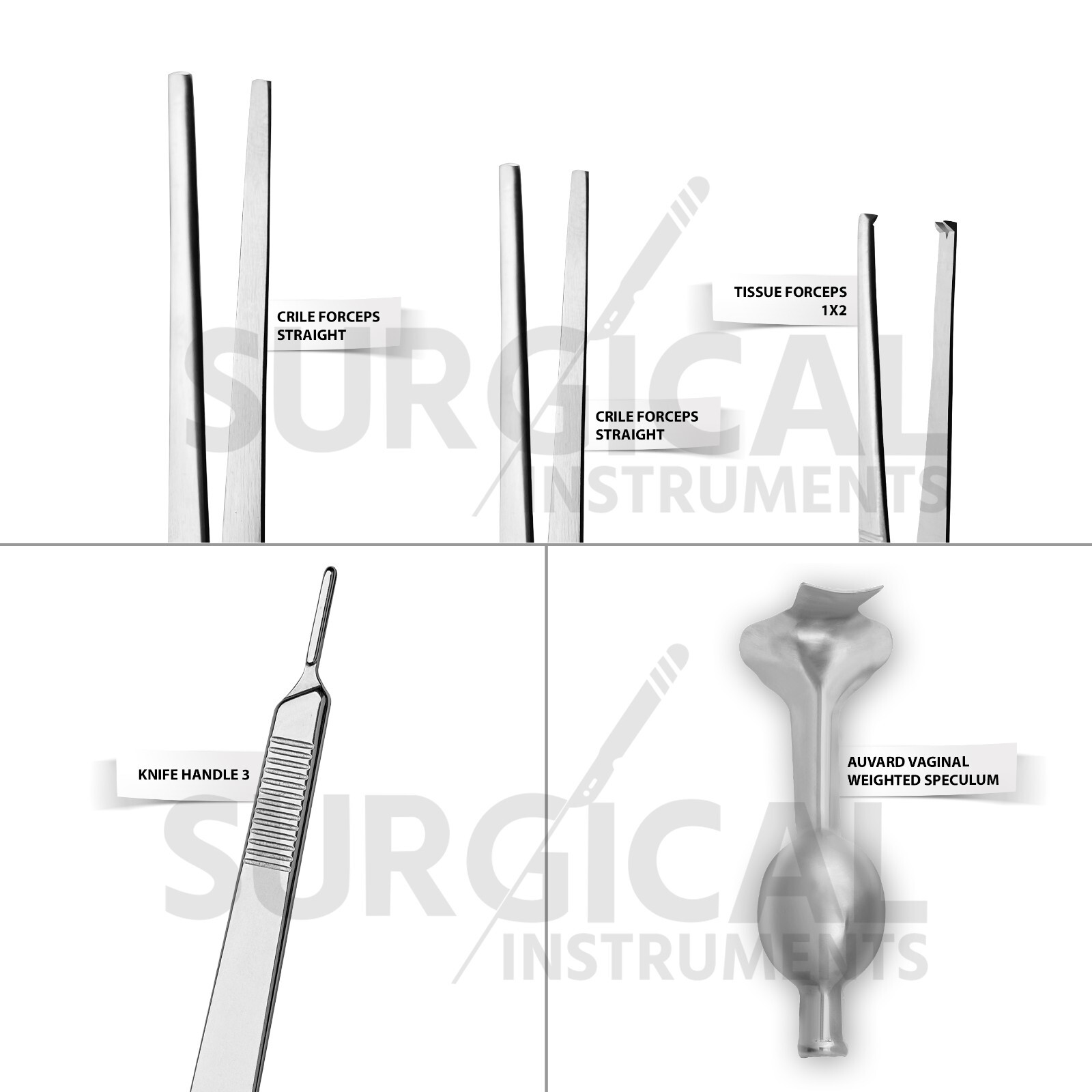 Set of 35 Dilatation Curettage Gynecology Surgical Instruments Curette German Gr
