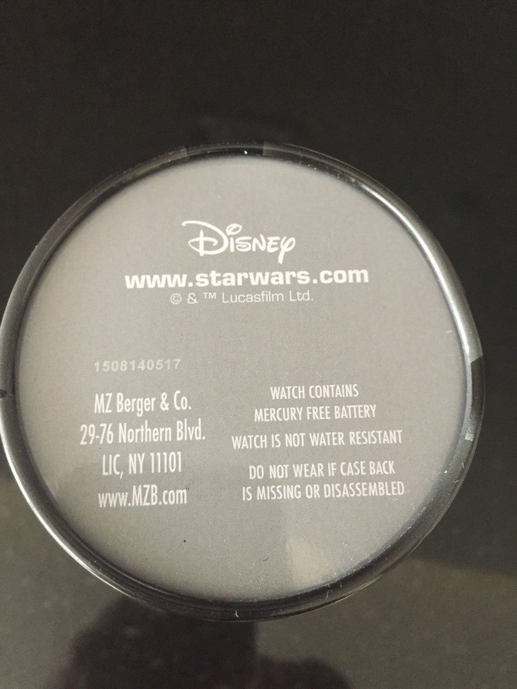 Darth Vader LCD Watch By Disney