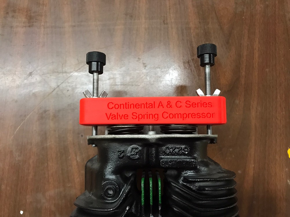Continental A & C Series Aircraft Cylinder Valve Spring Compressor Tool