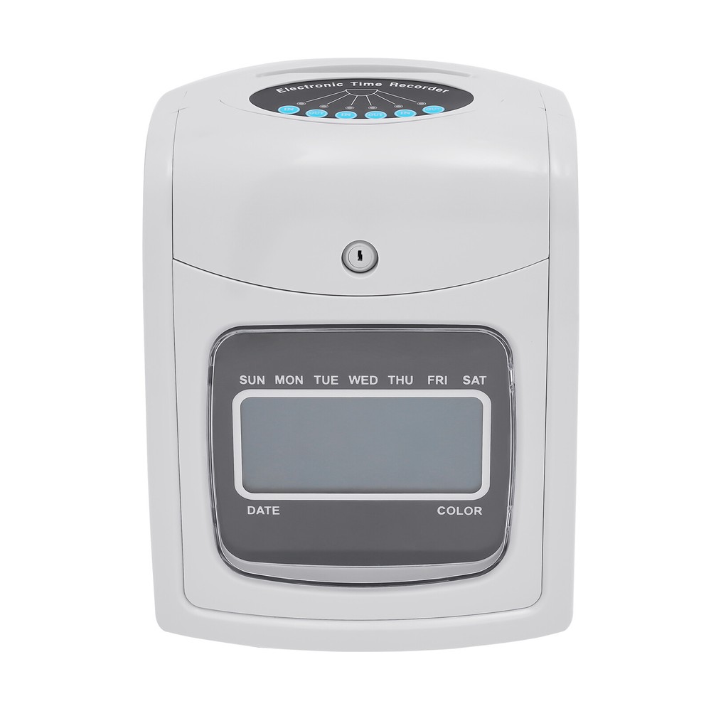 Pyramid Time System Model – Attendance Clock with LCD Display and Alerts