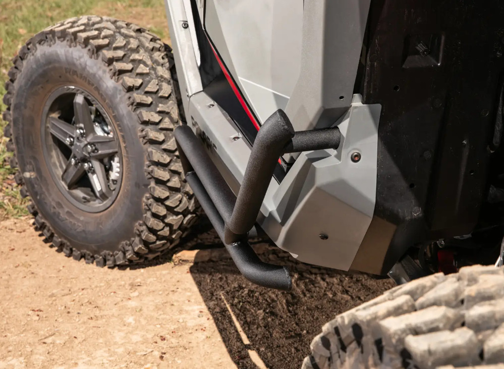 SuperATV Rock Slider Nerf Bars For Polaris RZR Pro / Turbo