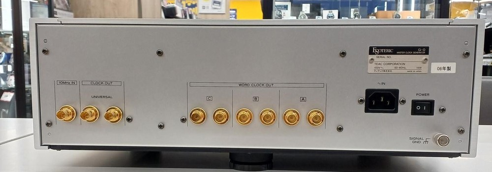 ESOTERIC G-0 Master Clock Generator High-Precision Digital Silver 2003 Japan