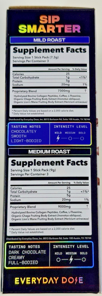 Everyday Dose Mushroom Coffee Sample Kit