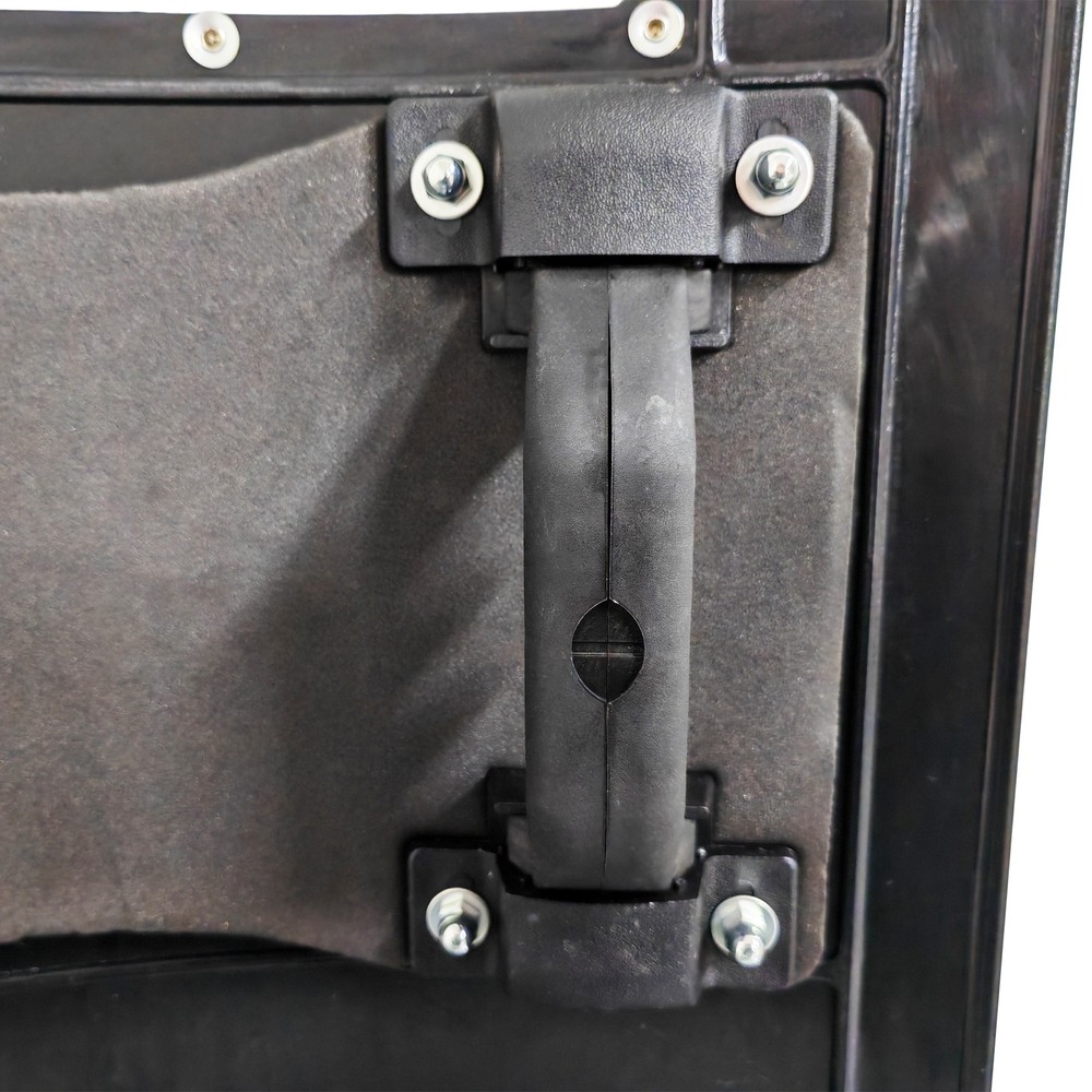 Black Four-Hole PC Riot Shield Security Protection High-quality PC Materials